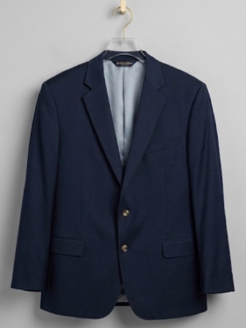 BROOKS BROTHERS Navy Explorer Fitzgerald Fit BLAZER 46R